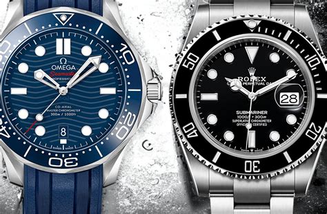 rolex submariner or omega speedmaster|omega seamaster vs Rolex Submariner.